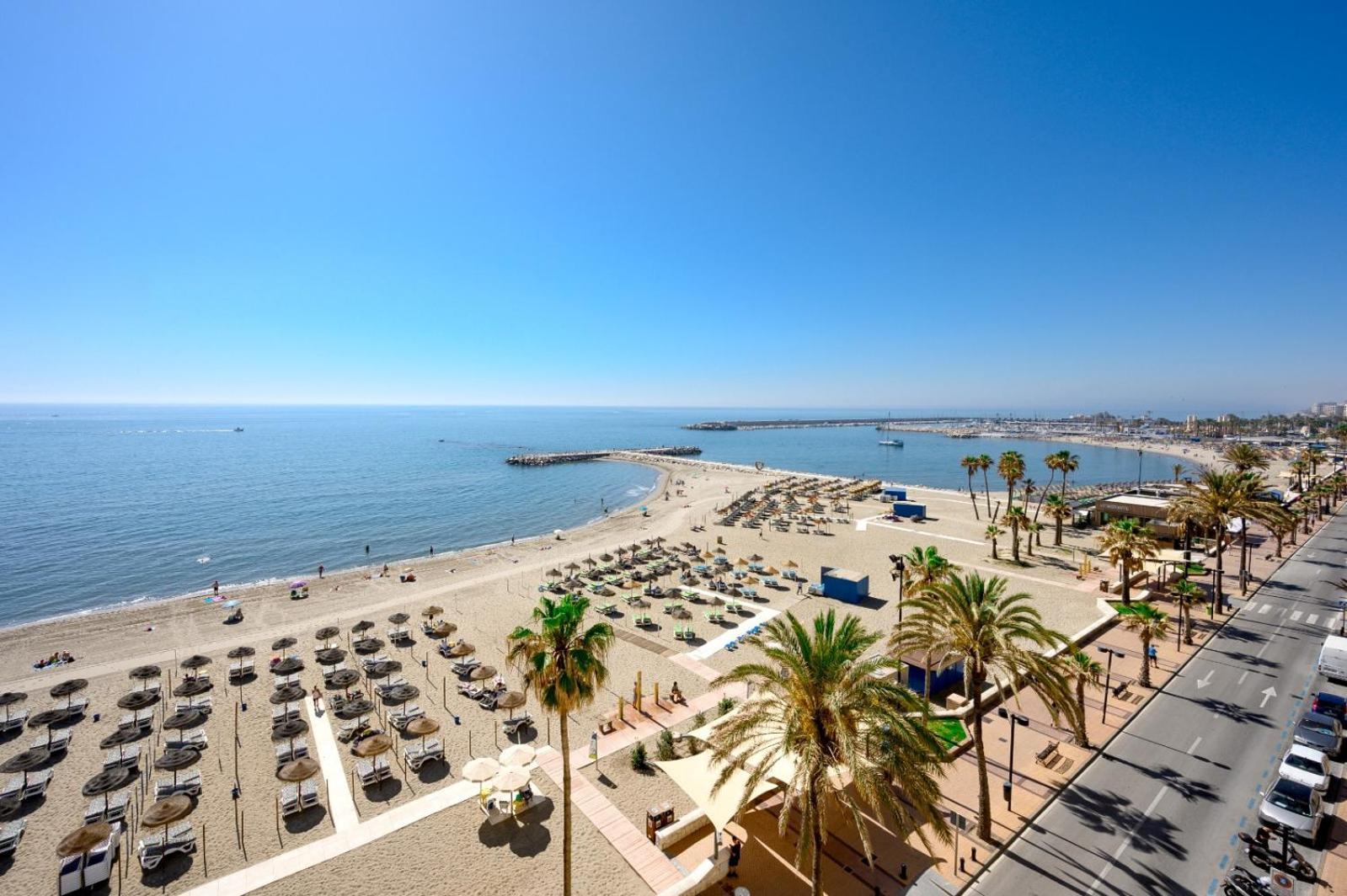 Апартаменты Stella Maris - Amazing Frontal Sea Views With Pool & Terrace By 10Tosea Фуэнхирола Экстерьер фото